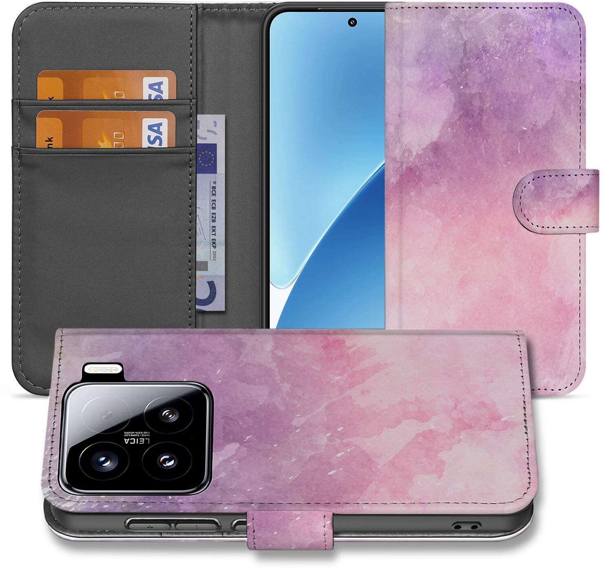 Hoesje Xiaomi 15 Pink Purple Paint