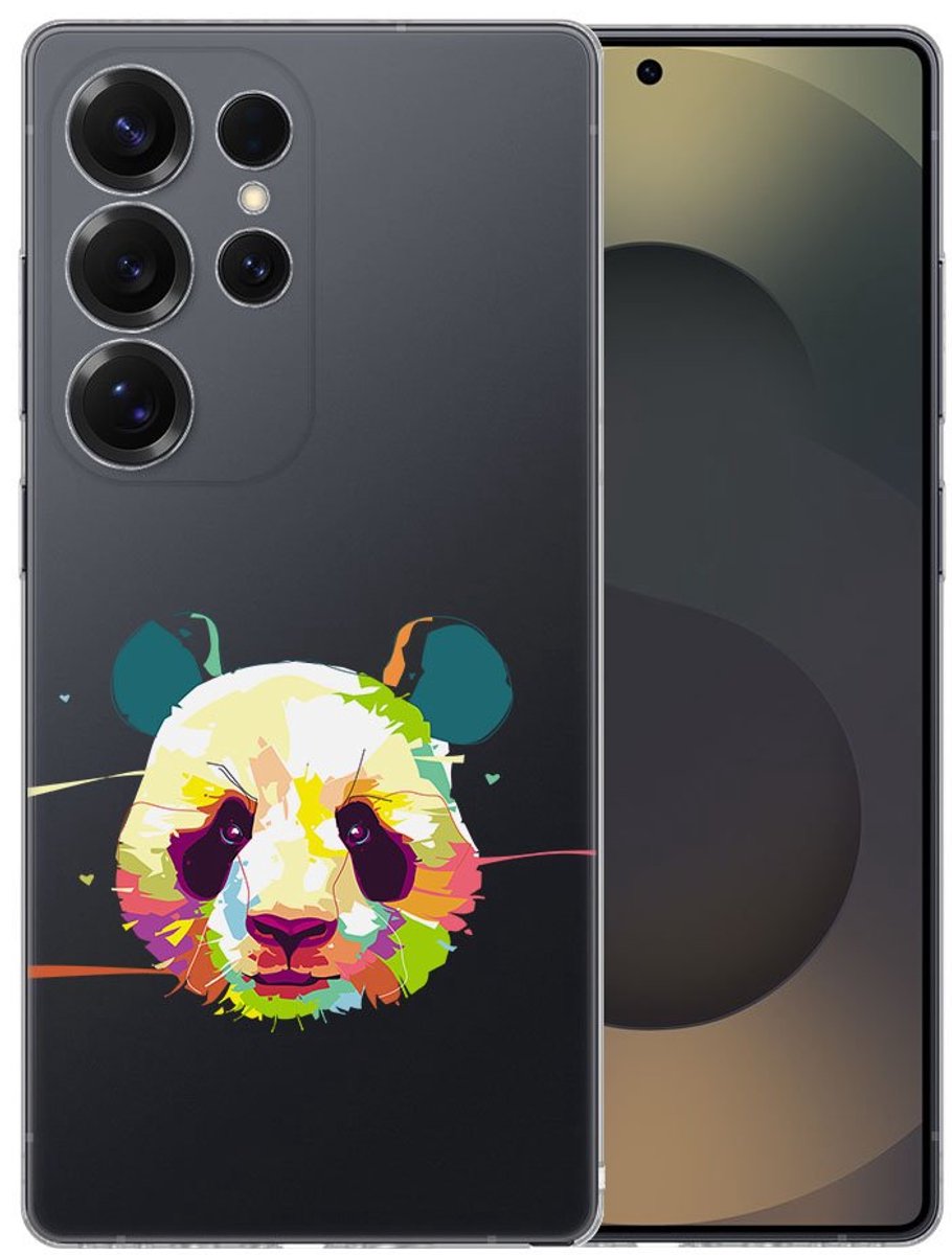 TPU Hoesje Samsung Galaxy S25 Ultra - Panda Color Backcover