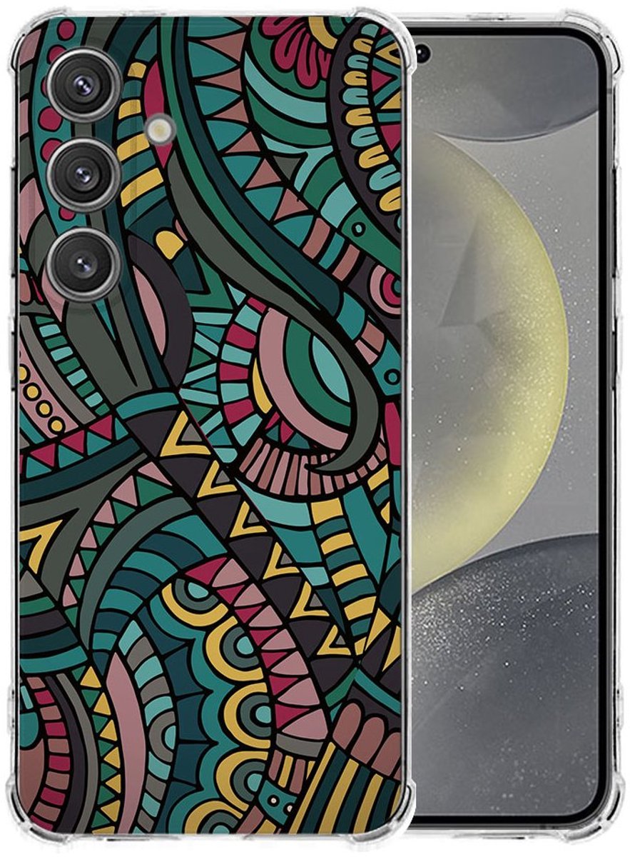 Samsung Galaxy S25 Plus Hoesje - Aztec TPU Antishock