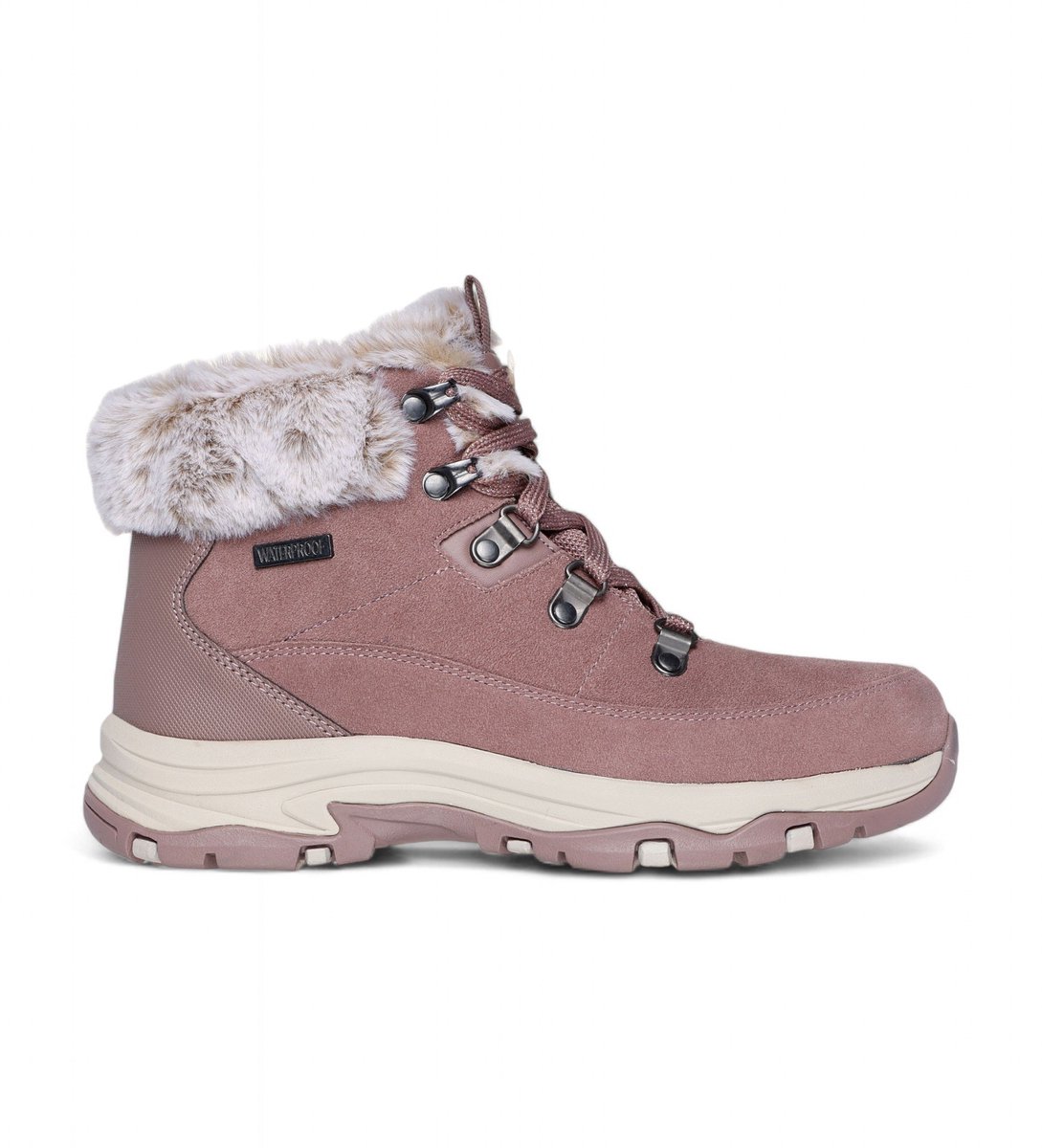 Skechers Trego Waterproof Wandelschoenen Dames Roze