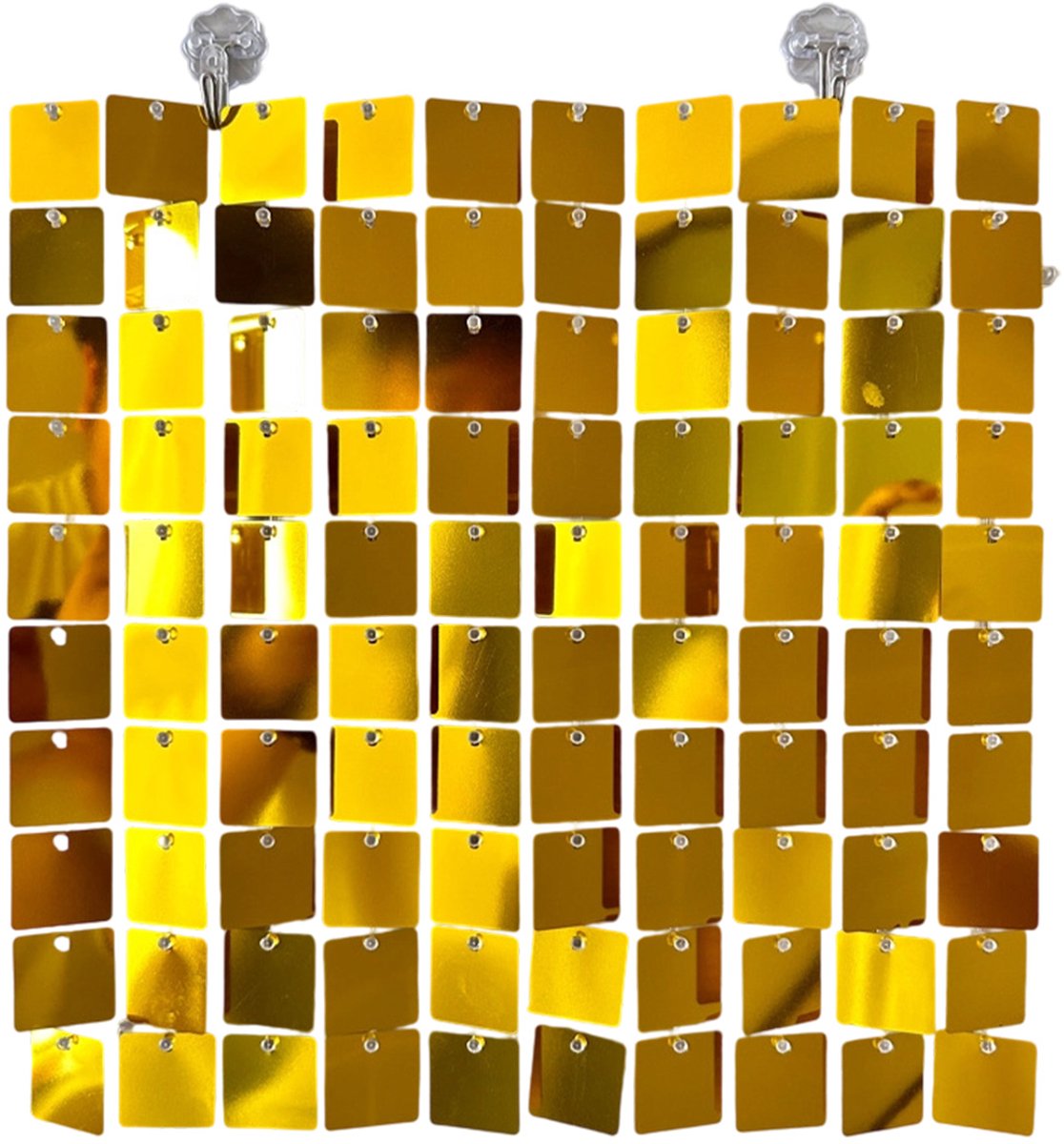 Pailletten Achterwand Decoratie - Goud - Bruiloft Verjaardag Feest
