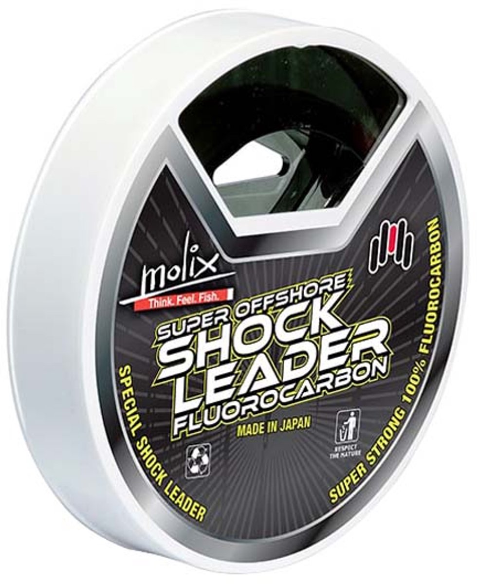 Molix Super Offshore Shock Leader Flurocarbon 25 M Wit 0.600 mm