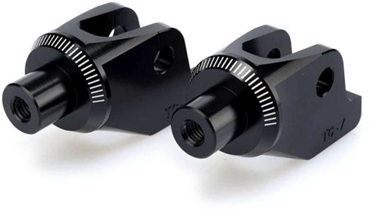 Puig 7276 Pilot Triumph Tiger 800 11 Voetsteunadapters Zwart