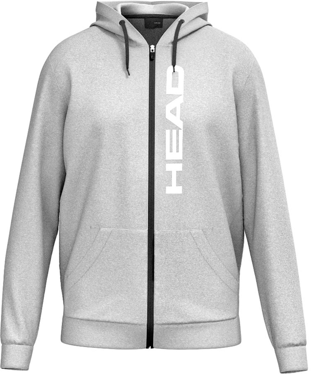 Head Racket Club Original Sweatshirt Met Rits 3XL Man Grijs