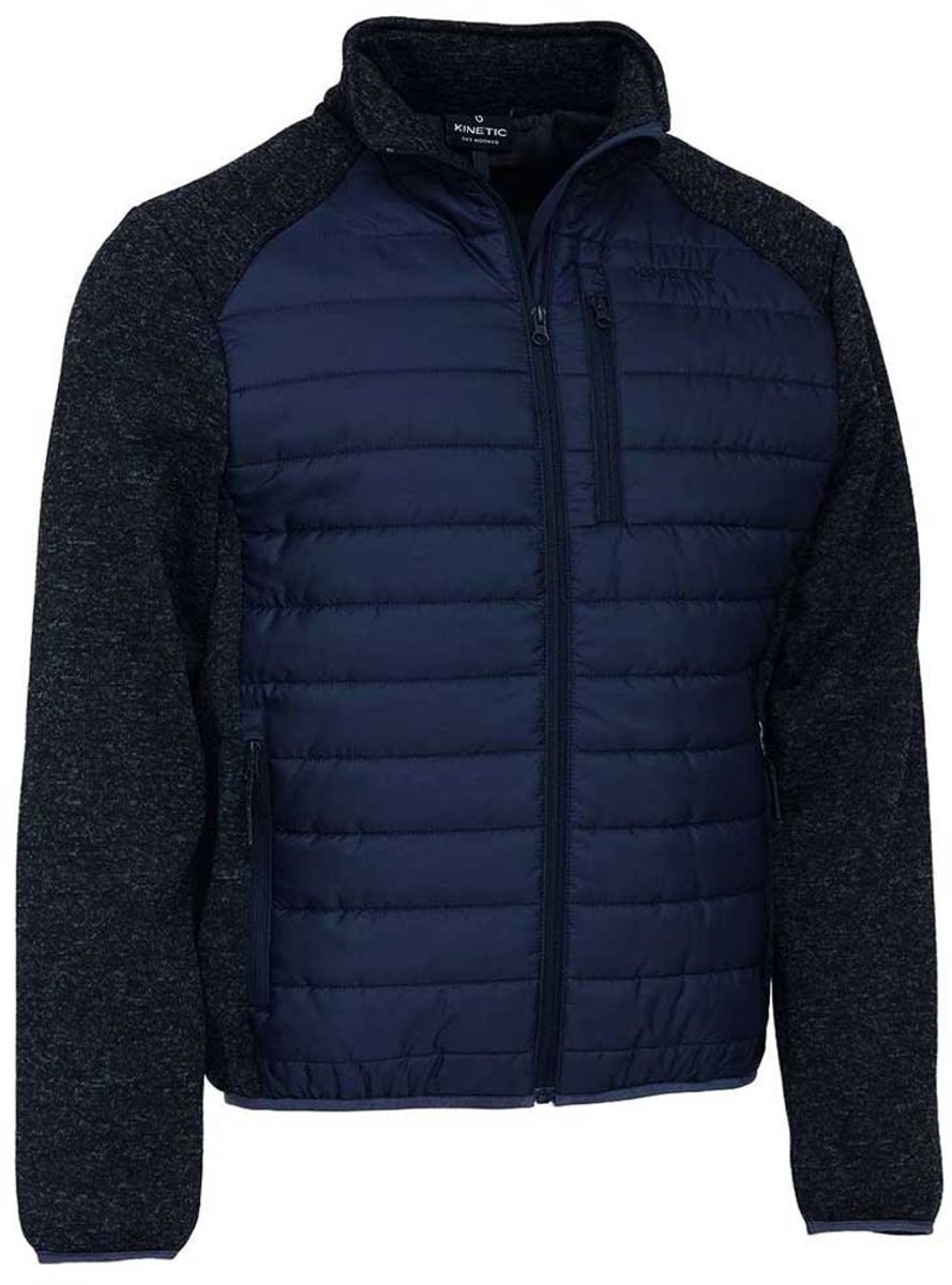 Kinetic Hybrid Jas Blauw 2XL Man