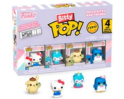 foto van Funko Bitty Pop! - Hello Kitty and Friends - Hello Kitty (Classic) / Cinnamoroll / Pompompurin / Random Chase