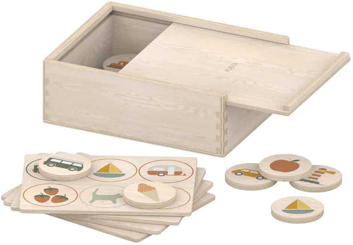 Flexa Beeldbingo Beige Kinderen