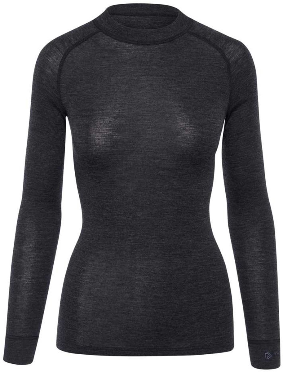 Thermowave Merino Warm Lange Mouwen Basislaag Zwart XS Vrouw