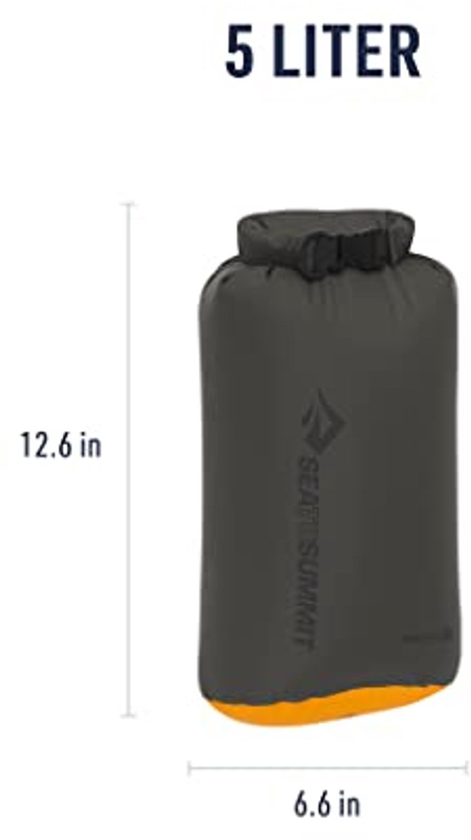 Compressiezak Roll-Top - 5 Liter - Lichtgewicht en Waterdicht voor Avontuurlijke Activiteiten — afbeelding 4