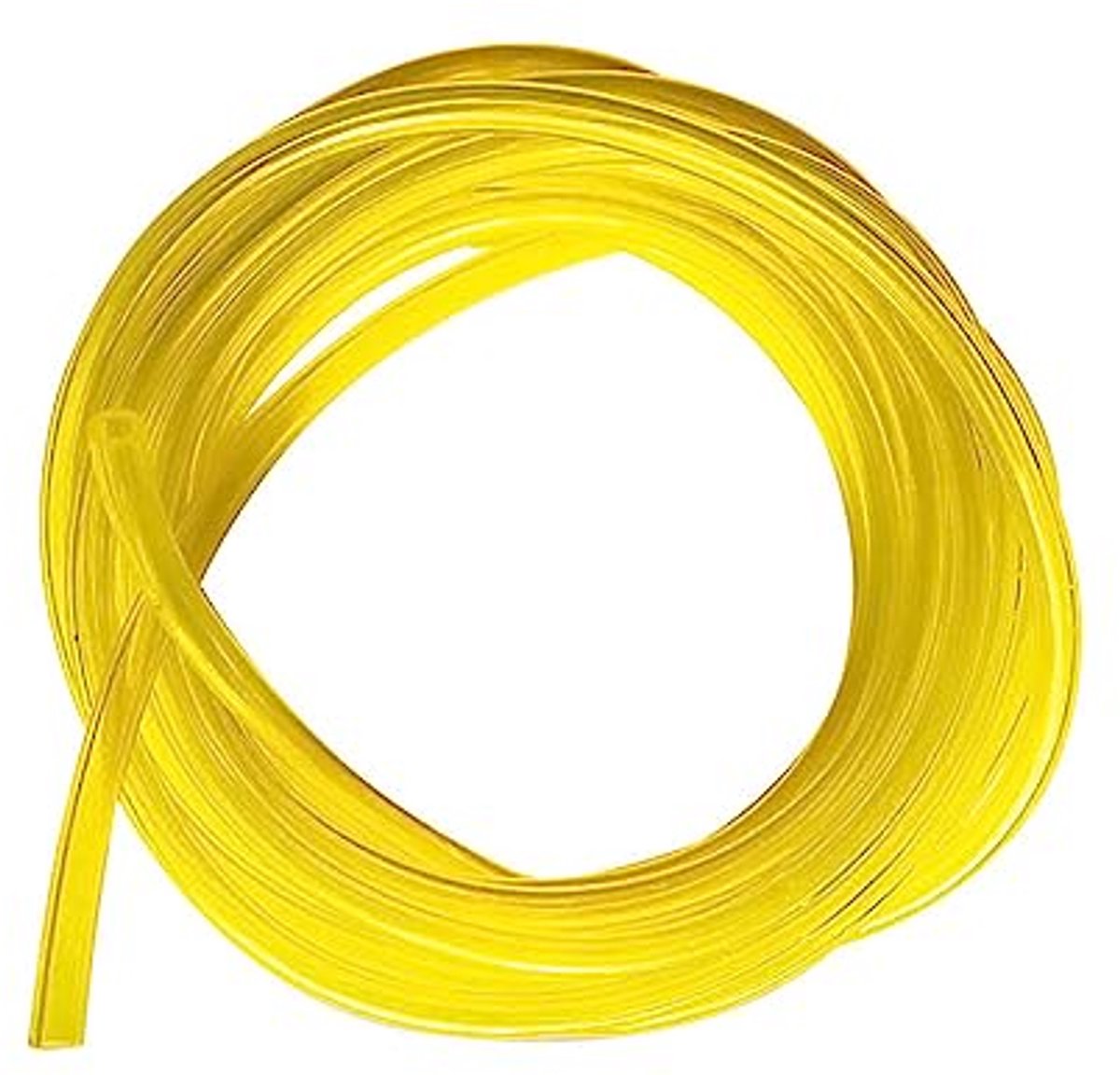Transparante Brandstofslang voor Grasmaaiers, Trimmers en Motorfietsen - 2,5 m PVC Slang met 2 mm Binnendiameter en 4,5 mm Buitendiameter