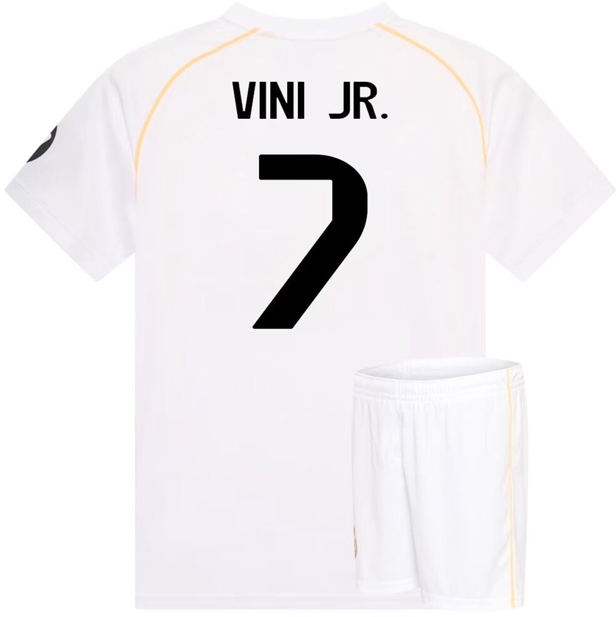 Ronaldo Real Madrid Voetbaltenue - 2025-2026 - Voetbal Tenue Kinderen - Shirt en Broekje - Jongens en Meisjes -- Maat 164