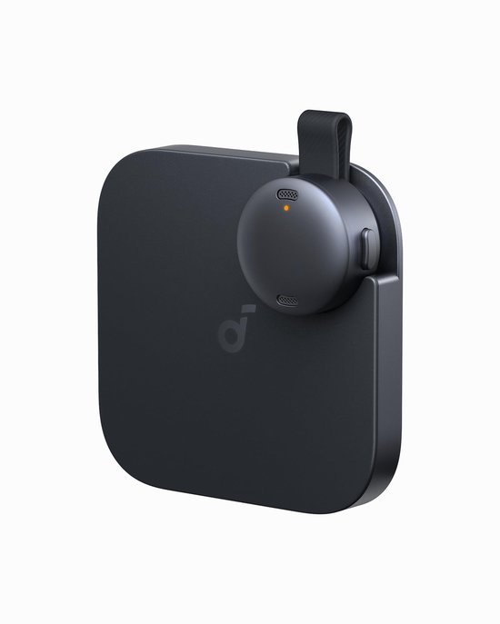 soundcore Work van Anker, draagbare AI-recorder met transcriptie en samenvatting, overzicht van meerdere vergaderingen, dubbeltikken voor markering, ultracompact, veilige gegevens, lange batterijduur