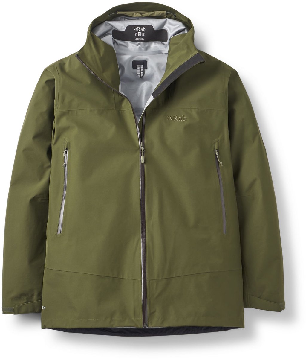 Rab Namche GTX Jacket – Outdoor Kleding Jassen Gore-Tex jassen Grijs
