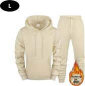 Nivard Jogging Suit Men - Home Suit - Adultes - Survêtement - Confortable - Jogging Suit - Pantalon de jogging - Kaki - L