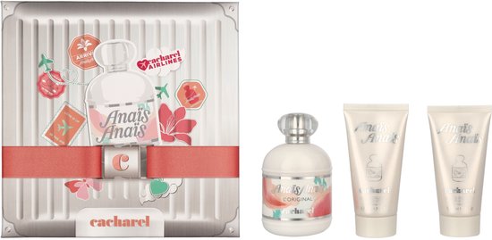 Cacharel Anais Anais L'Original Giftset - Eau de toilette 100 ml + body lotion 50 ml + shower gel 50 ml