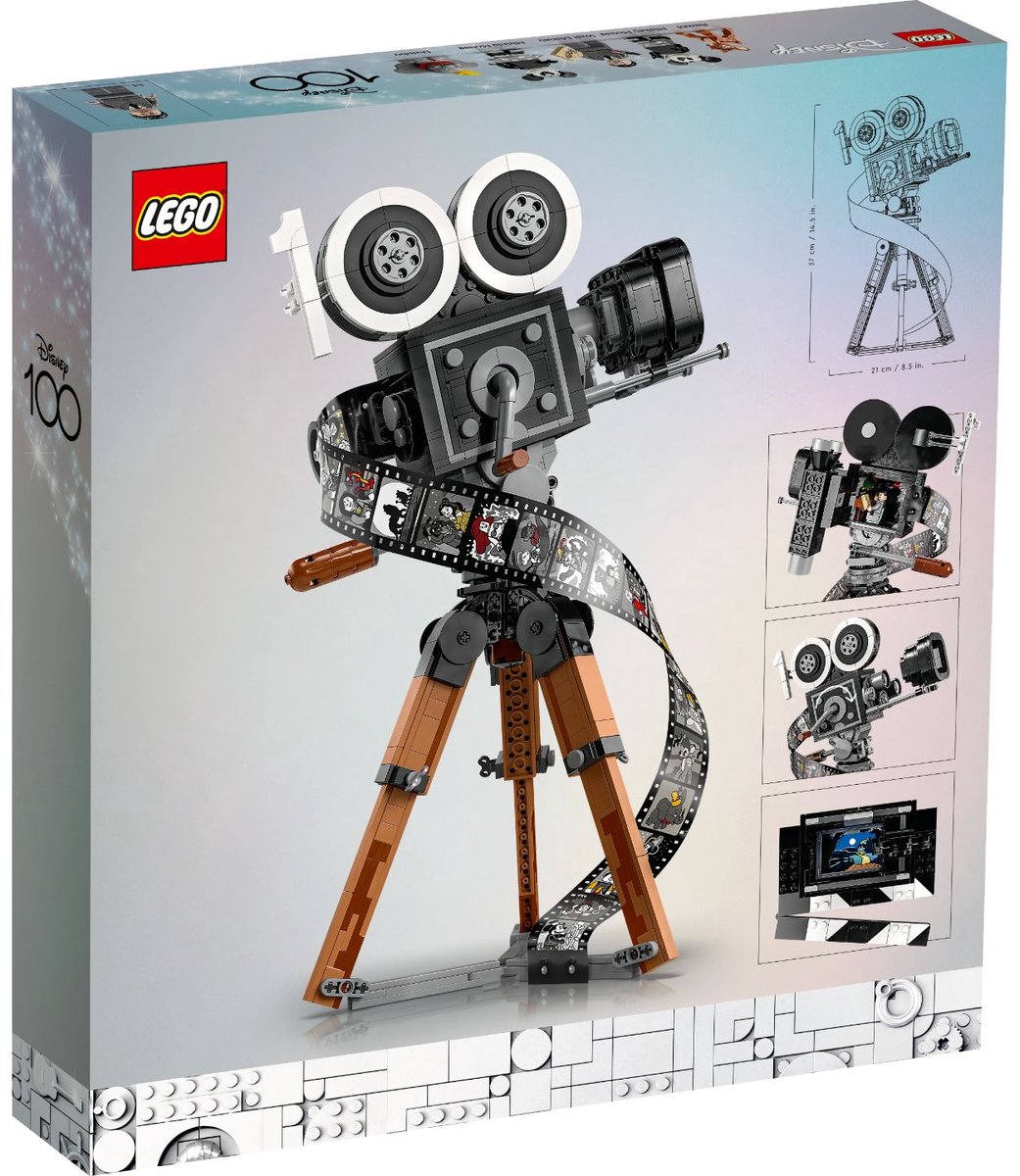 LEGO Disney Walt Disney eerbetoon – camera 100ste Verjaardag Set voor Volwassenen - 43230 — afbeelding 23