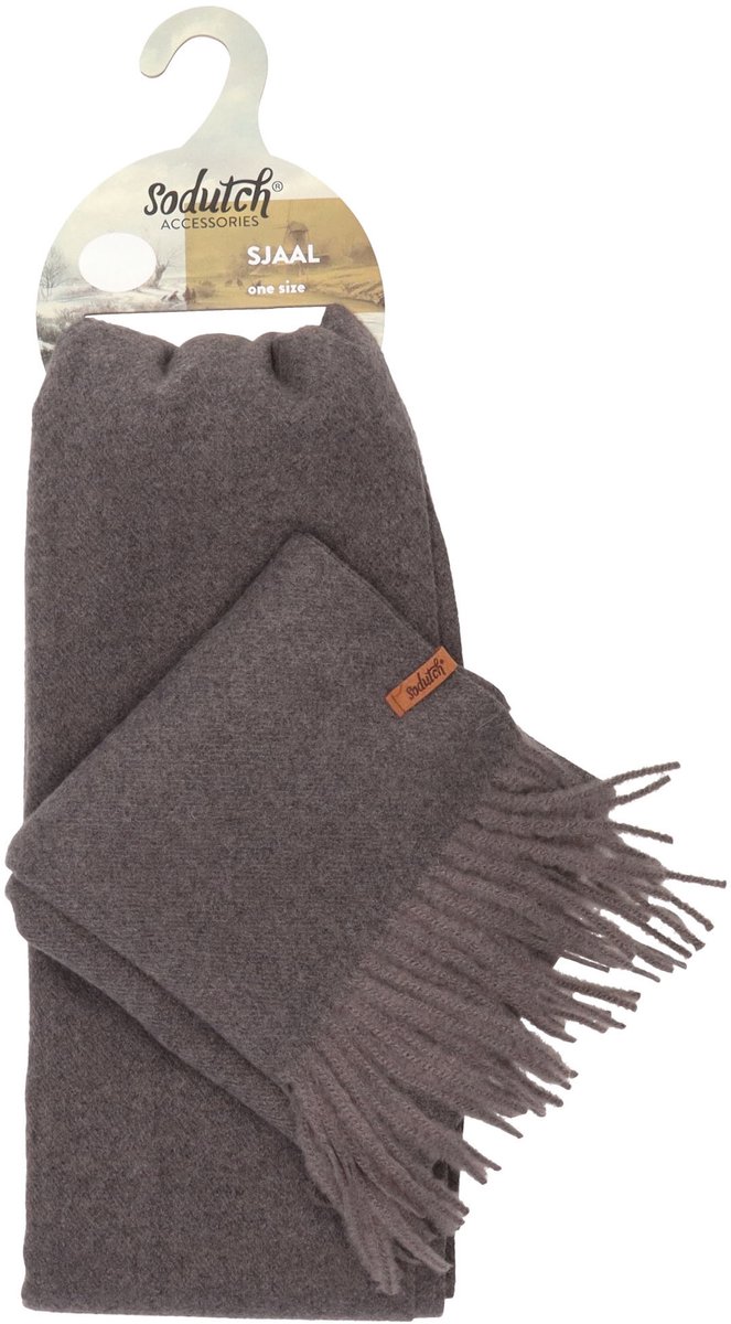 Sodutch Winter Essentials Sjaal - Grijs