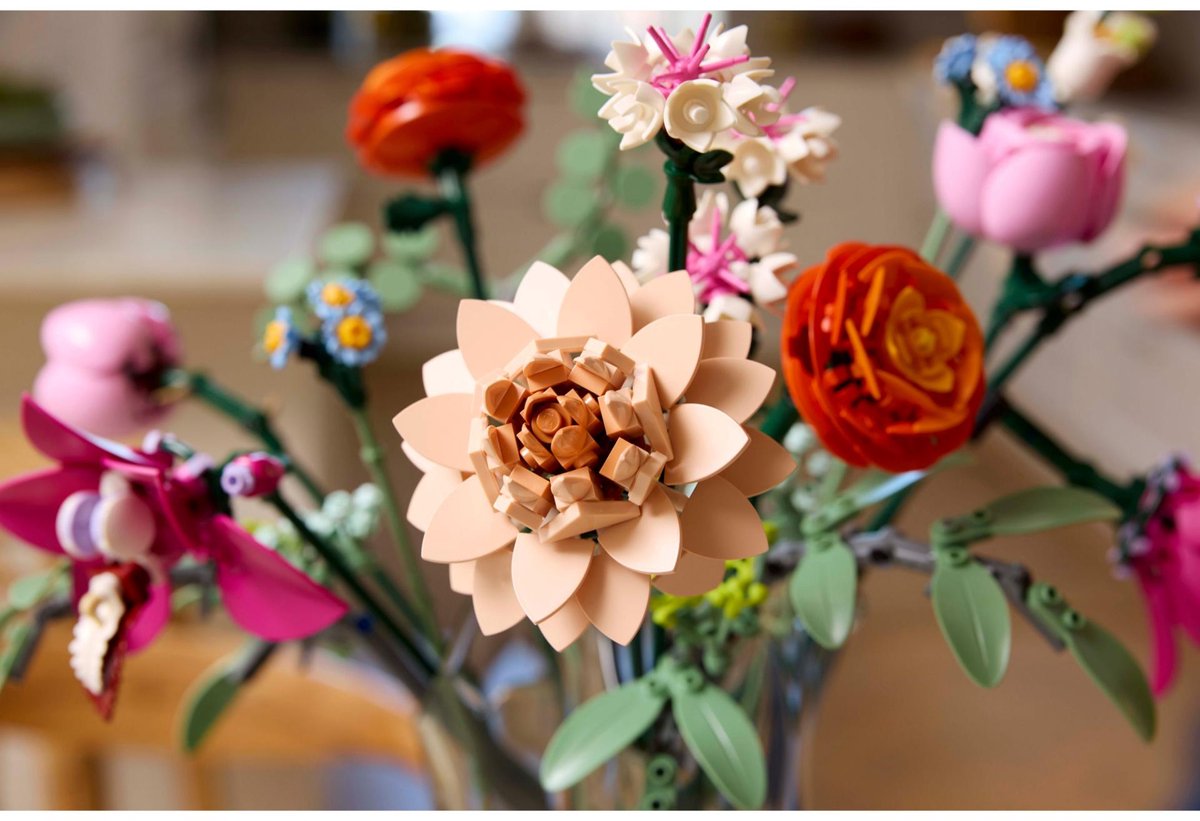 LEGO Botanicals Roze boeket - Bloemen Decoratie - 10342 — afbeelding 25