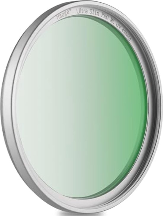 Fuji X100 Lens MCUV Filter Kit with Lens Hood and Lens Caps , Multi Coated HD Optical Glass Scratch-resistant Compatible with Fuji X100, X100F, X100S, X100T, X100V, X100VI (Black) - K&F Concept
