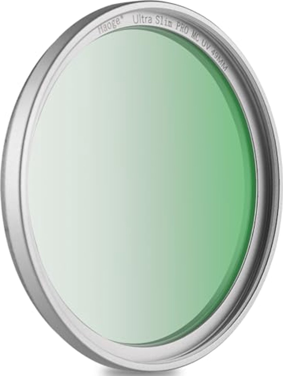 49mm MCUV Lensbeschermingsfilter voor Fuji X100-serie en RX1 Camera's - Ultra Slim, Krasbestendig met Multi-layer Coatings