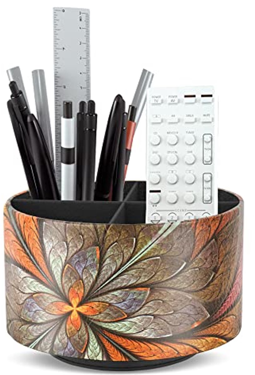 360 graden roterende multifunctionele bureau-organizer met 4 compartimenten
