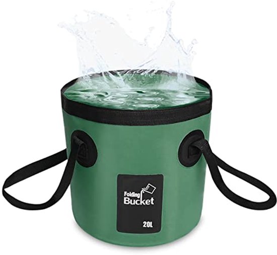 3L opvouwbare emmer, 3L vouwemmer schoonemmer opvouwbaar, zandkasteel strandemmer, ruimtebesparend inklapbaar wateremmer voor buiten vissen zandbak camping emmer (grijs