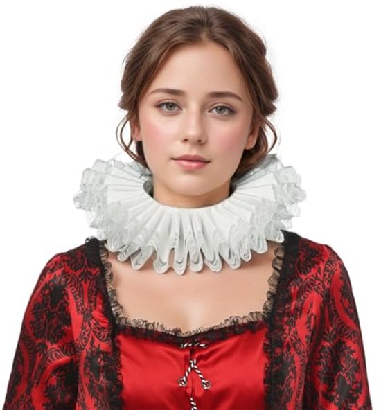 Wit Off Shoulder Topje met Pofmouwen