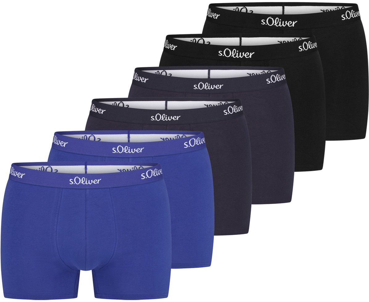 s.Oliver Heren retro short / pant 6 pack Basic