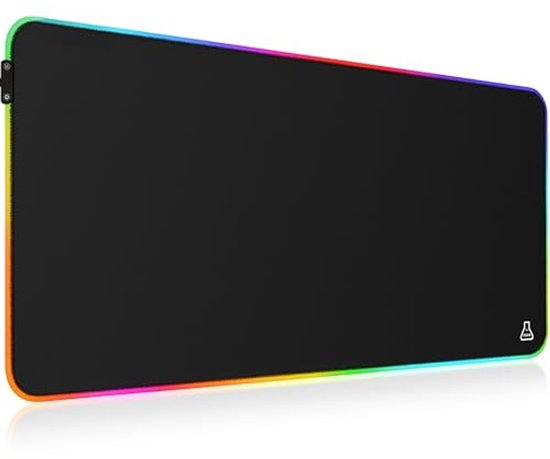 RGB XXL Gaming Muismat met LED Verlichting - Waterdicht en Antislip - 800x300 mm