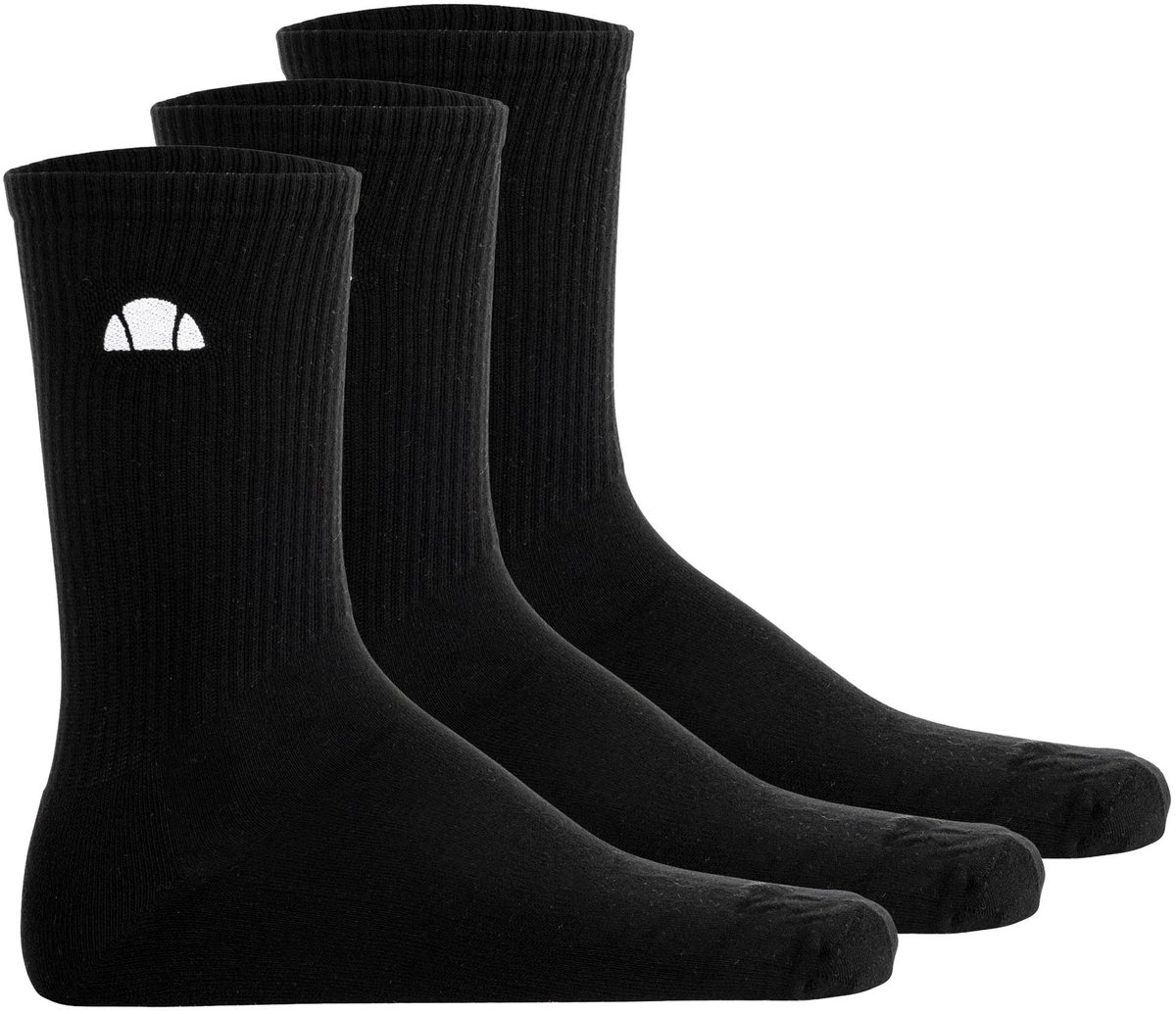 Ellesse Sokken ALACRE Crew Socks Set van 3 Zwart