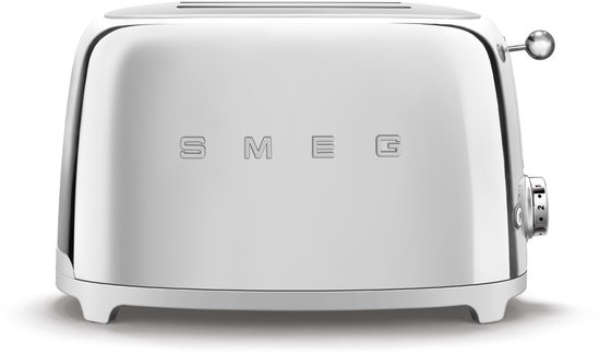 SMEG TSF01SSEU - Broodrooster - Chroom - 2x2 - 950W - 6 niveaus