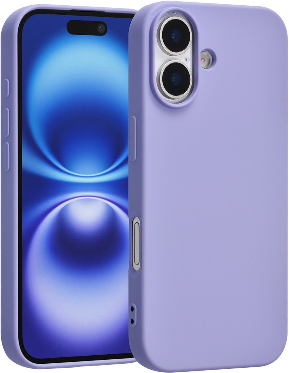 TUNIQ Back cover voor iPhone 17 - Slank Design - Matte Soft-Touch - Lilac