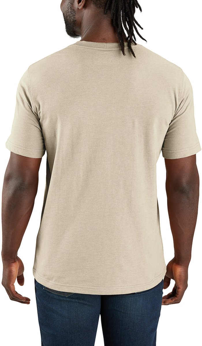 Carhartt M Irvine Relaxed Logo T-shirt Oat Milk