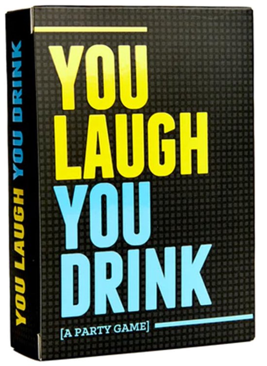 Foto: You laugh you drink party game drankspel