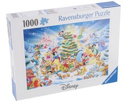 Ravensburger puzzel Disney: A Disney Christmas – 1000 stukjes