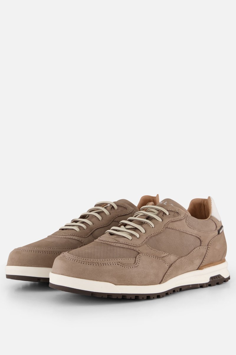 Van Lier Sneakers taupe Nubuck - Maat 42