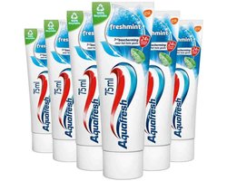 Aquafresh - Tandpasta - Freshmint - 2x75ml x 3