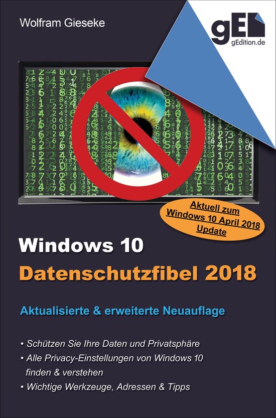 Windows 10 Datenschutzfibel 2018 - cover