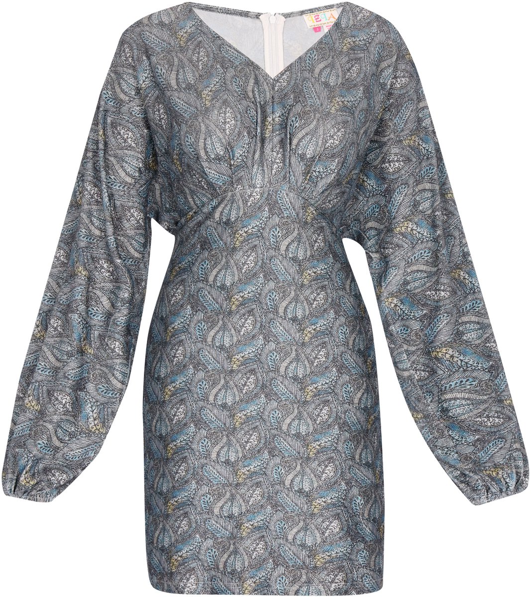IZIA Jurk Aqua veelkleurig