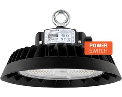 Ledvion - LED High Bay 150 W à intensité variable et Switch - 4 000 K - 185 lm/W - IP65