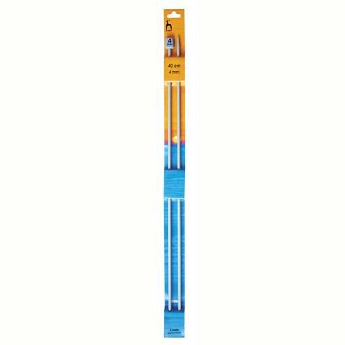 Pony breinaald 40cm 2.5mm met knop