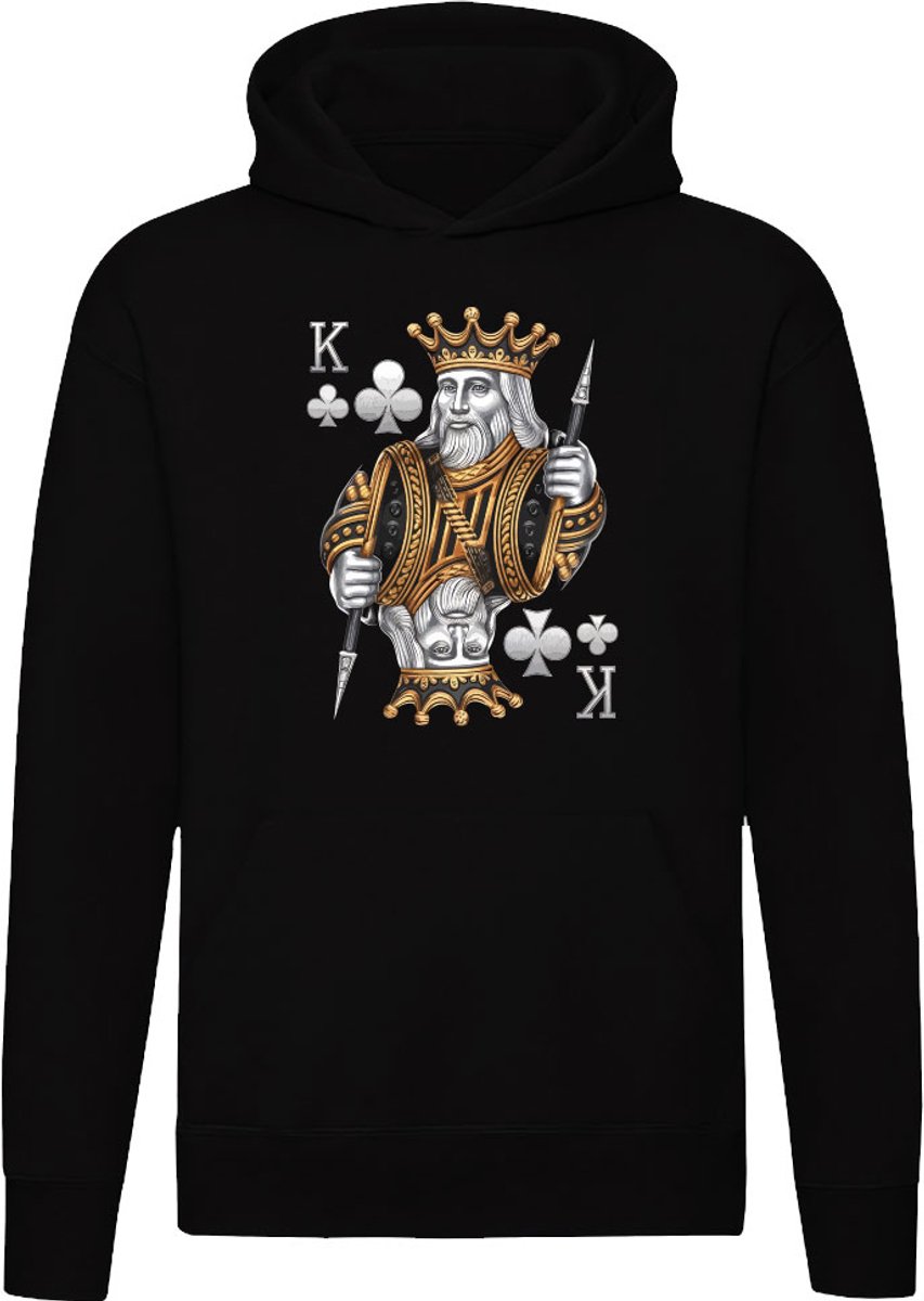 Casino card goud Hoodie - unisex - Poker - gambling - kaartspel - gold - trui