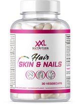 XXL Nutrition - Hair Skin & Nails - Beauty Supplement - 30 Veggiecaps
