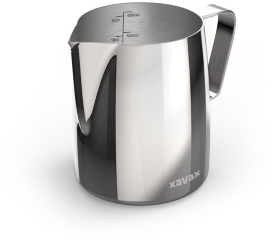 Maatbeker van 1 liter, roestvrij staal, melkkannetje, maatbeker Maatbeker van 1 liter, roestvrij staal, melkkannetje, maatbeker