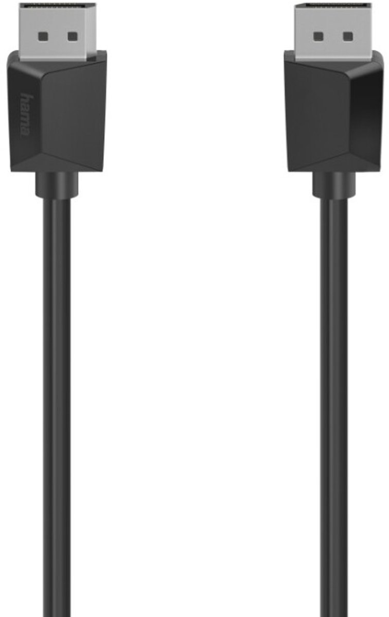 Hama DisplayPort Aansluitkabel DisplayPort stekker, DisplayPort stekker 3.00 m Zwart 00200697 DisplayPort-kabel