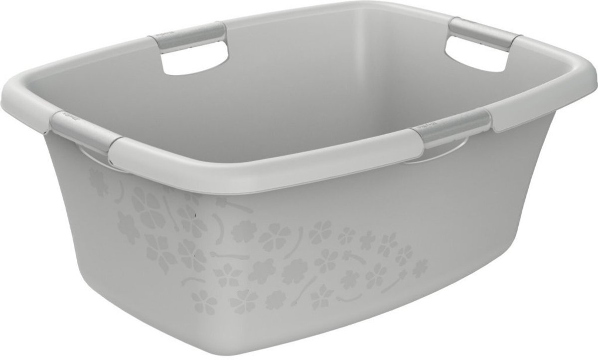 Rotho Flowers Wasmand 50L Cool Grey