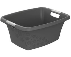 Rotho Flowers Wasmand 25L Antraciet