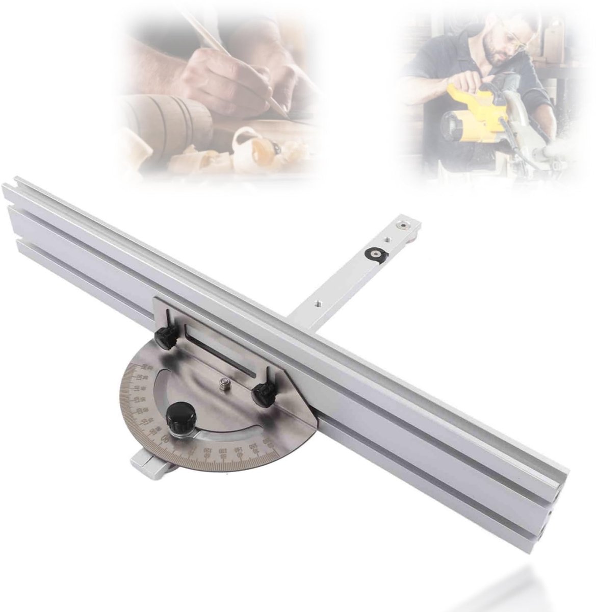Miter Gauge Tafelzaag - Aluminium - Lichtgewicht - Hoge Precisie