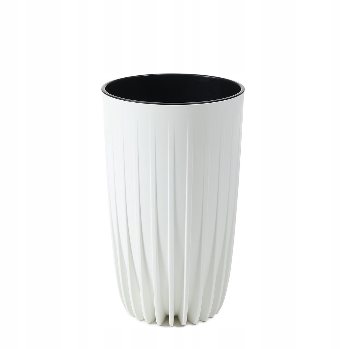 MIRA Hoge Pot Wit Ø25x42cm - Stijlvol & Weerbestendig