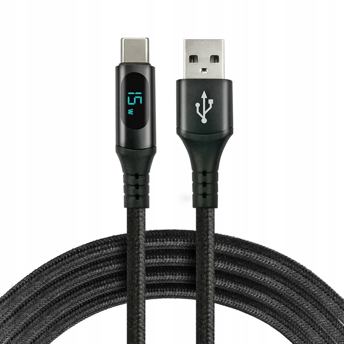 Everactive USB-A/USB-C Kobel 2m LCD 3A Zwar